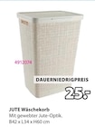 Wäschekorb Jute  im aktuellen JYSK Prospekt für 25,00 €