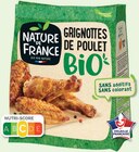 Grignottes de Poulet Rôties Bio - Nature de France - Intermarché Hyper Grignottes de Poulet Rôties Bio - Nature de France dans le catalogue Intermarché Hyper