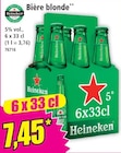 Bière blonde - HEINEKEN - Norma à Mulhouse Bière blonde - HEINEKEN en promo chez Norma Mulhouse à 7,45 €