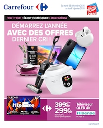 Offre Hisense dans le catalogue Carrefour du moment à la page 1