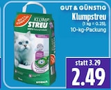 Klumpstreu im Angebot bei EDEKA in Gießen Klumpstreu Angebote von GUT & GÜNSTIG bei EDEKA Gießen für 2,49 €