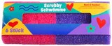 Farbenfrohe Schwämme und Tücher im Vorteilspack Angebote bei Penny Stuttgart für 3,99 €