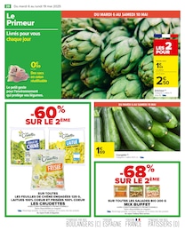 Prix et réduction Courgette dans le prospectus Carrefour en cours Offre Courgette dans le catalogue Carrefour du moment à la page 30