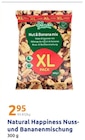 Nuss- und Bananenmischung im Angebot bei Action in Mülheim Nuss- und Bananenmischung Angebote von Natural Happiness bei Action Mülheim für 2,95 €