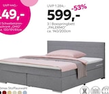 Aktuelles Boxspringbett „Palermo“ Angebot bei mömax in Heilbronn ab 599,00 €