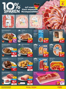 Wurst im Netto Marken-Discount Prospekt "Aktuelle Angebote" mit 49 Seiten (Hagen (Stadt der FernUniversität))