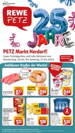 REWE Prospekt "Dein Markt" für Neunkirchen, 32 Seiten, 22.04.2024 - 27.04.2024