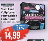 Stadt Land Vollpfosten Party Edition Kartenspiel Angebote von DENKRIESEN bei Kaufhaus Stolz Neumünster für 14,99 €