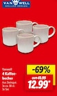 4 Kaffeebecher Angebote von Vanwell bei Lidl Nordhorn für 12,99 €