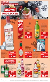 Wodka im Kaufland Prospekt in Bad Homburg Aktueller Kaufland Prospekt mit Wodka, "Aktuelle Angebote", Seite 18