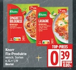 Spaghetti Bolognese Fix von Knorr im aktuellen EDEKA Prospekt