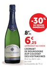 Promo Crémant de Bourgogne AOP à 6,25 € dans le catalogue Super U à Écouen