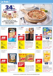 Offre Pizza dans le catalogue Carrefour du moment à la page 34