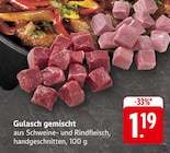 Gulasch gemischt Angebote bei EDEKA Waiblingen für 1,19 €