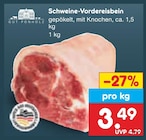 Schweine-Vordereisbein Angebote von Gut Ponholz bei Netto Marken-Discount Celle für 3,49 €