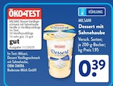 Dessert mit Sahnehaube von MILSANI im aktuellen ALDI SÜD Prospekt für 0,39 €