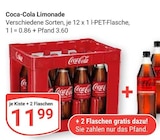 Limonade bei GLOBUS im Neutraubling Prospekt für 11,99 €