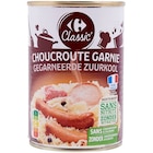 Choucroute garnie - CARREFOUR CLASSIC' en promo chez Carrefour Villeurbanne à 1,85 €