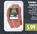 EDEKA Biebertal - Schweine-Schnitzel Family Pack Angebot im Prospekt Schweine-Schnitzel Family Pack bei EDEKA im Biebertal Prospekt für 5,99 €