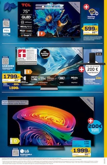 Fernseher im EURONICS Prospekt "GENAU RICHTIG. DIE BLÄTTER FALLEN. UNSERE PREISE AUCH." mit 8 Seiten (Hagen (Stadt der FernUniversität))