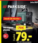 Promo Découpeur plasma à 79,00 € dans le catalogue Lidl à Moigny-sur-École