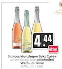 Aktuelles Sekt Cuvée Alkoholfrei Weiß Angebot bei Hieber in Freiburg (Breisgau) ab 4,44 €