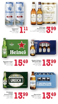 Bitburger im aktuellen E center Prospekt (Mannheim) Bitburger im E center Prospekt "Aktuelle Angebote" mit 99 Seiten (Mannheim)