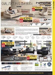Sofa im aktuellen BRAUN Möbel-Center Prospekt (Freiburg (Breisgau)) Sofa im BRAUN Möbel-Center Prospekt "NEUERÖFFNUNG" mit 24 Seiten (Freiburg (Breisgau))