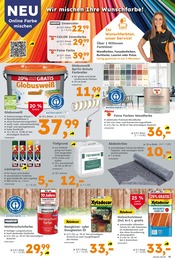 Wandfarbe Angebot & Preis im aktuellen Globus-Baumarkt Prospekt Wandfarbe Angebot im aktuellen Globus-Baumarkt Prospekt auf Seite 15
