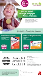 Aktueller mea - meine apotheke Prospekt, "Unsere Dezember-Angebote", mit Angeboten der Woche, gültig von 01.12.2025 bis 01.12.2025