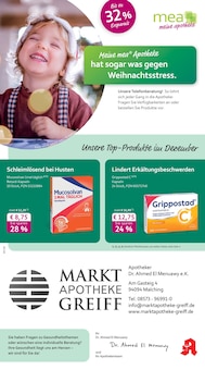 Aktueller mea - meine apotheke Prospekt (Ering, 4 Seiten zum blättern mea - meine apotheke Prospekt Unsere Dezember-Angebote mit 4 Seiten