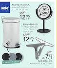 Aktuelle Badmöbel Angebote bei BRAUN Möbel-Center in Reutlingen Aktuelles KOSMETIKEIMER, STANDSPIEGEL oder BADWISCHER Angebot bei BRAUN Möbel-Center in Reutlingen ab 7,95 €