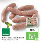 frische grobe Bratwurst Angebote von Bioland bei Marktkauf Heilbronn für 5,79 €