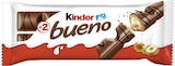 Kinder Bueno von Ferrero für 0,79 € bei Rossmann im Angebot Kinder Bueno von Ferrero im aktuellen Rossmann Prospekt