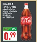 Aktuelles Coca-Cola Angebot bei Marktkauf in Dülmen ab 0,99 €