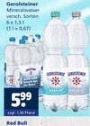 Mineralwasser im Angebot bei Getränkewelt in Dülmen Mineralwasser Angebote von Gerolsteiner bei Getränkewelt Dülmen für 5,99 €