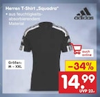 Herren T-Shirt "Squadra" Angebote von Adidas bei Netto Marken-Discount Reutlingen für 14,99 €