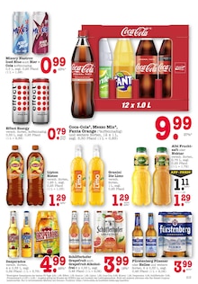 Coca Cola im E center Prospekt "Aktuelle Angebote" mit 34 Seiten (Ettlingen)
