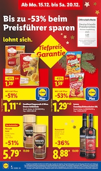 Kaffee im aktuellen Lidl Prospekt (Pinneberg) Kaffee im Lidl Prospekt "LIDL LOHNT SICH" mit 73 Seiten (Pinneberg)