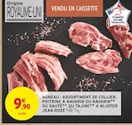 Agneau : assortiment de collier, poitrine à navarin ou navarin ou sauté ou tajine à mijoter - JEAN ROZÉ en promo chez Intermarché Super Agneau : assortiment de collier, poitrine à navarin ou navarin ou sauté ou tajine à mijoter - JEAN ROZÉ dans le catalogue Intermarché Super