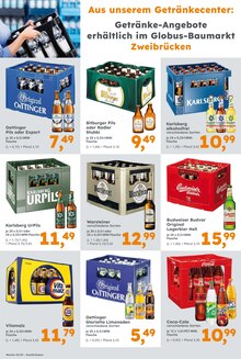 Coca Cola im Globus-Baumarkt Prospekt "Immer eine Idee besser" mit 21 Seiten (Pirmasens)