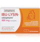 IBU-LYSIN-ratiopharm 400 mg 1/2 bei LINDA Partnerapotheke im Prospekt "" für 8,69 €