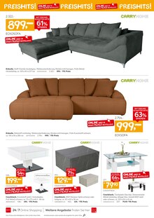 Couch im XXXLutz Möbelhäuser Prospekt "WOHNEN-PREISHITS!" mit 12 Seiten (Augsburg)