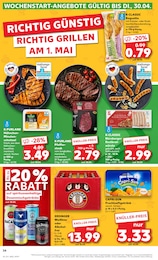 Aktueller Kaufland Supermärkte Prospekt für Segnitz: KNÜLLER mit 44} Seiten, 29.04.2024 - 30.04.2024