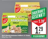 Knäckebrot Vollkorn Angebote von Gut & Günstig bei Marktkauf Stuttgart für 1,29 €