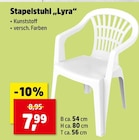 Stapelstuhl „Lyra“ für 7,99 € bei Thomas Philipps im Angebot Stapelstuhl „Lyra“ im aktuellen Thomas Philipps Prospekt