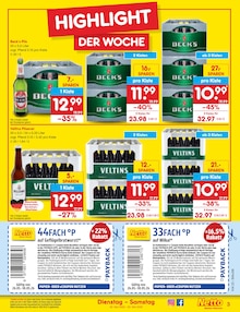 Veltins im aktuellen Netto Marken-Discount Prospekt (Rheda-Wiedenbrück) Veltins im Netto Marken-Discount Prospekt "Aktuelle Angebote" mit 58 Seiten (Rheda-Wiedenbrück)