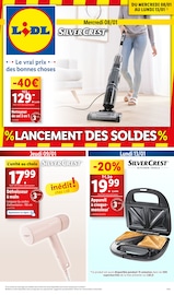 Prospectus Lidl à Saint-Raphaël, "LANCEMENT DES SOLDES", 53 pages de promos valables du 08/01/2025 au 13/01/2025