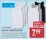Herren-Unterhemden von UP2FASHION für 2,66 € bei ALDI Nord im Angebot Herren-Unterhemden von UP2FASHION im aktuellen ALDI Nord Prospekt