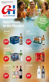 Aktueller Getränke Hoffmann Getränkemarkt Prospekt in Oelixdorf und Umgebung, "Aktuelle Angebote" mit 10 Seiten, 23.06.2025 - 28.06.2025